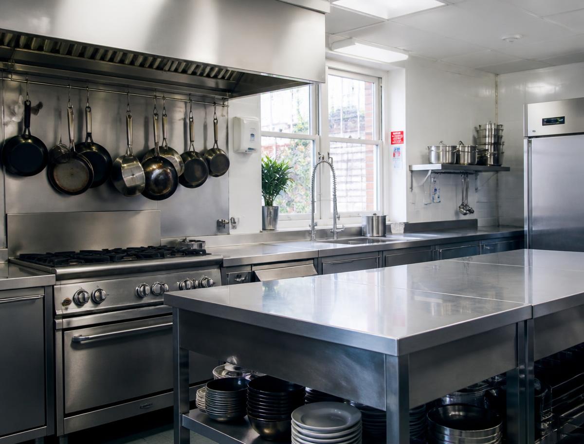 Cuisine professionnelle en inox